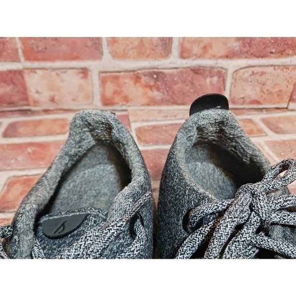 Allbirds Wool Runners Mens Size 9 Gray White Running Walking Shoes Sneakers - Picture 8 of 8